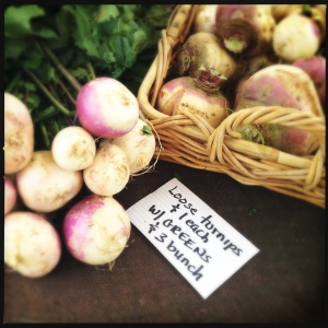 Large turnips