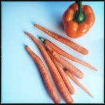 carrots and pepper