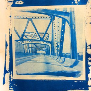 I55 Bridge cyanotype 2015